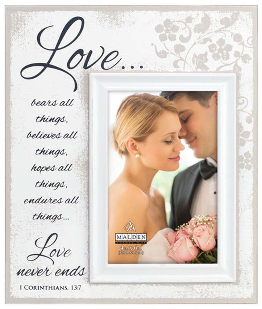Malden 4x6 Love Scripts Frame