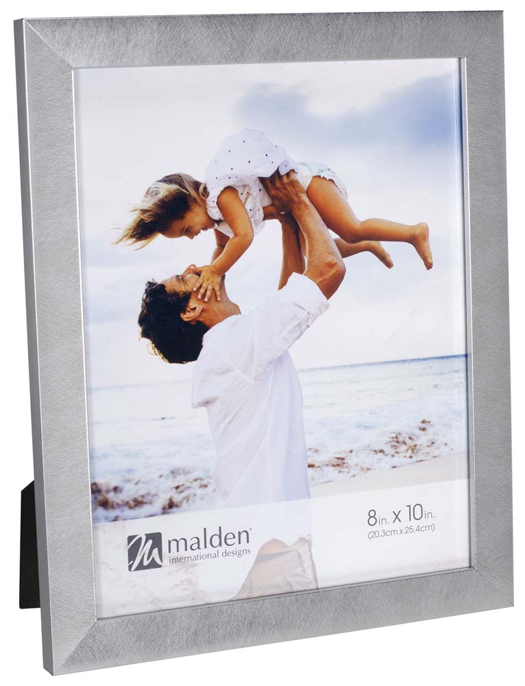Malden 8x10 Linear Silver