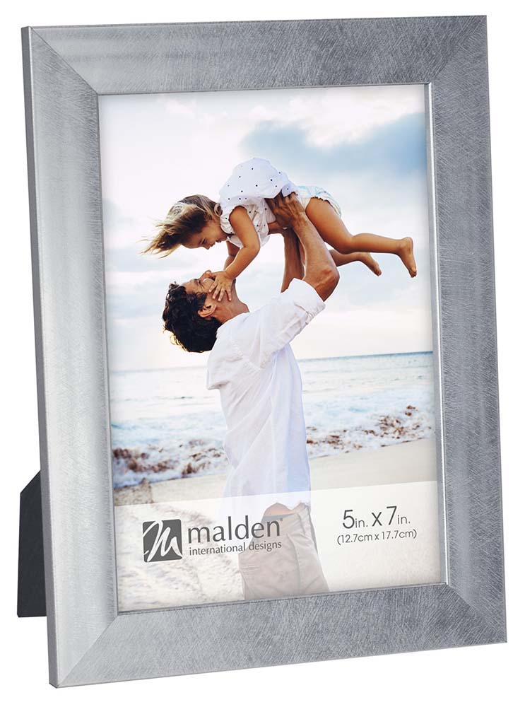 Malden 5x7 Linear Silver