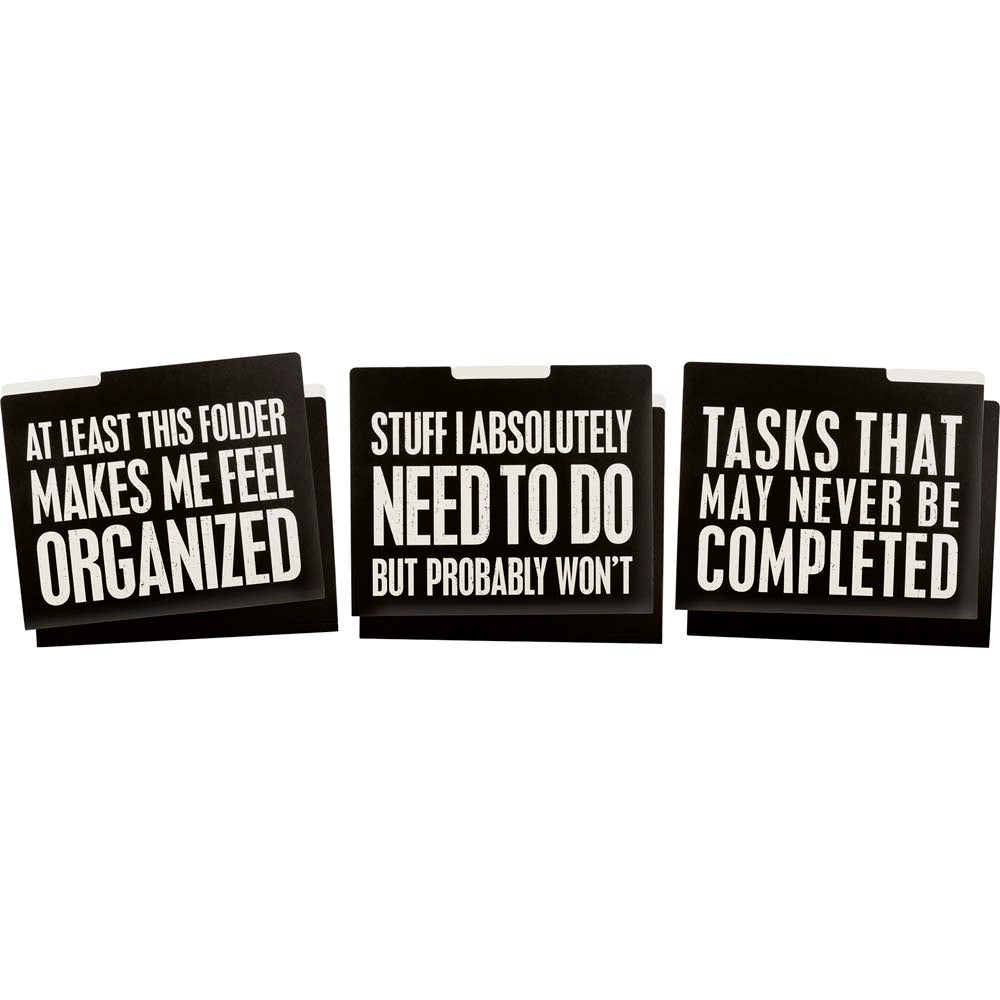 Primitives File Folder Set - Tasks