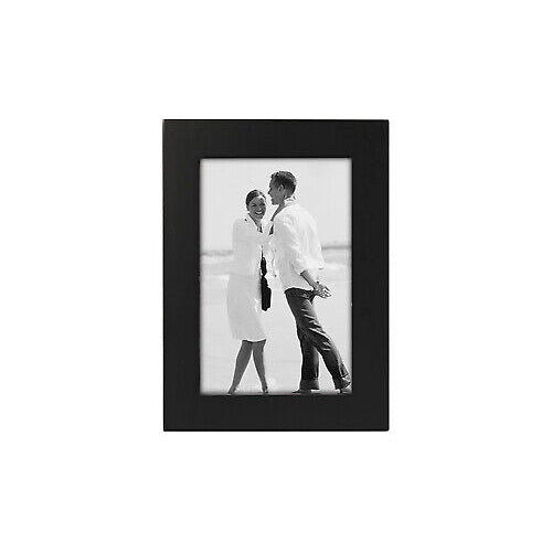 Malden Linear Black Wood 4x6 Frame