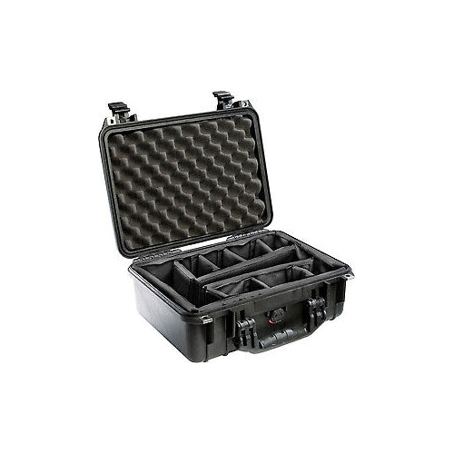 Pelican 1450 Case with Dividers (Black)