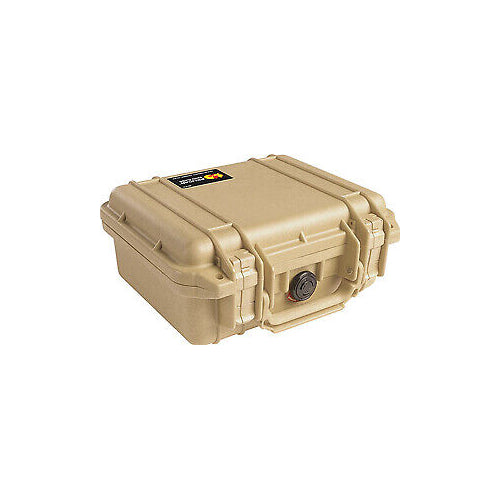 Pelican 1200 Case with Foam (Desert Tan)