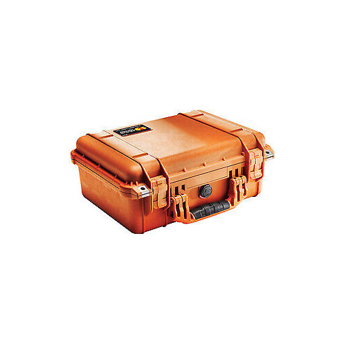 Pelican 1450 Case with Foam (Orange)