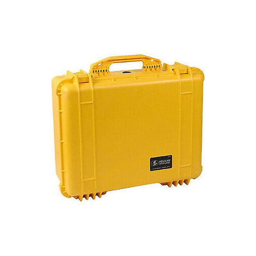 Pelican 1550 Case with Foam (Yellow)