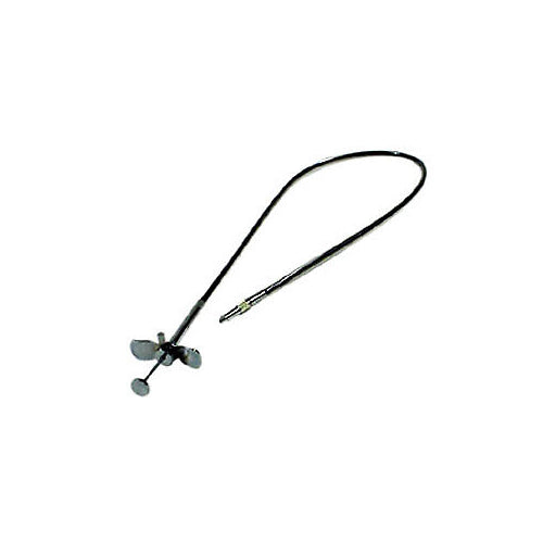 Norman Cable Release 12 Vinyl Covered w/Metal Wing Screw Lock