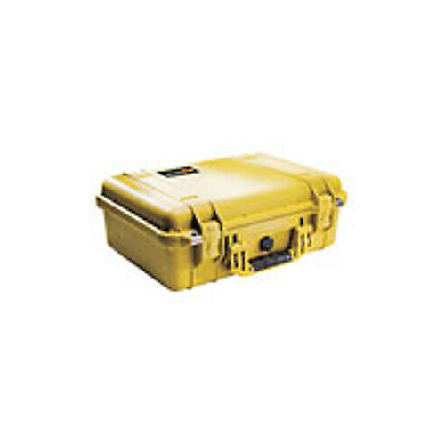 Pelican 1500NF Case without Foam (Yellow)