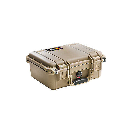 Pelican 1400NF Case without Foam (Desert Tan)
