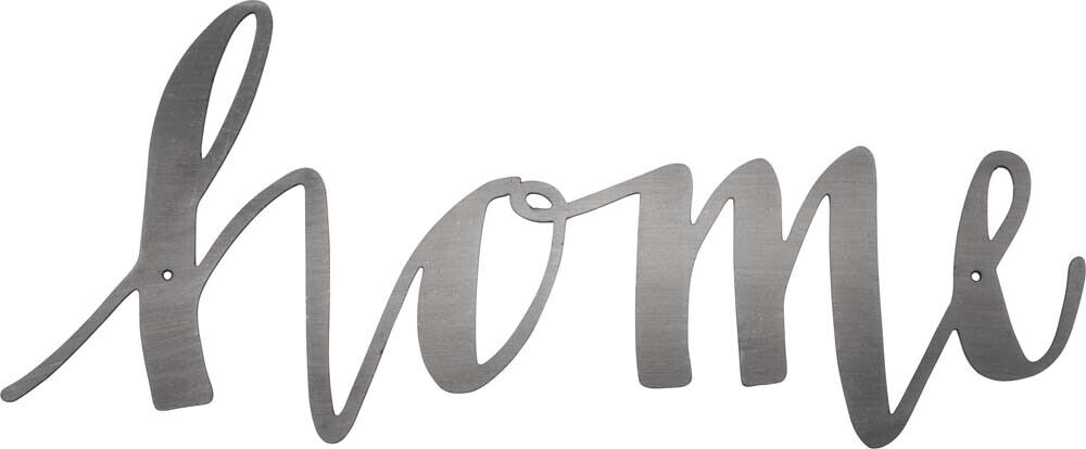 Primitives Home Metal Cutout Sign (Stainless)