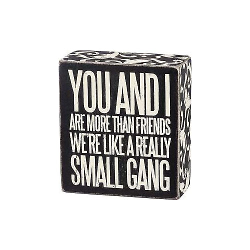 Primitives You And i Box Sign