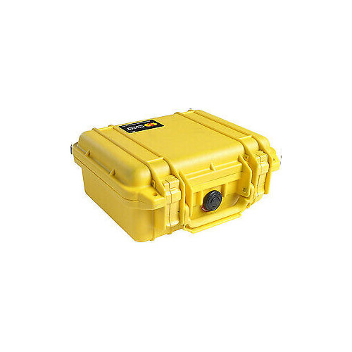 Pelican 1200 Case with Foam (Yellow)