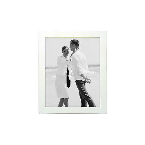 Malden Linear White Wood 8x10 Frame