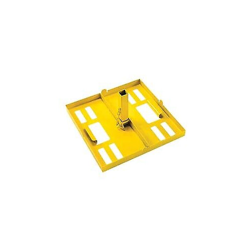Pelican 9607 Modular LED Light Steel Base - Yellow