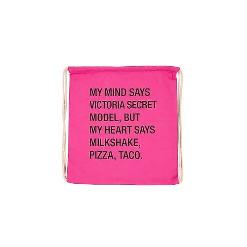 About Face Designs My Heart Drawstring Bag