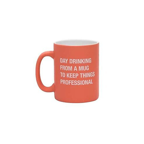 About Face Designs Day Drinking Mug