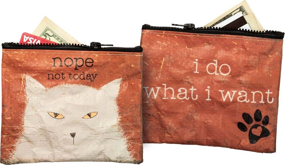 Primitives Zipper Wallet - Nope Not Today