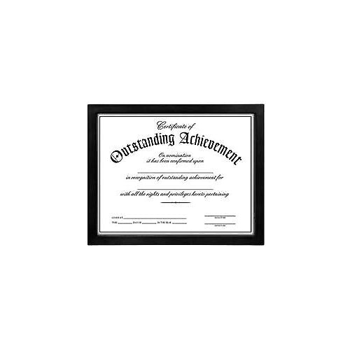 Malden Black Document Frame 8.5x11