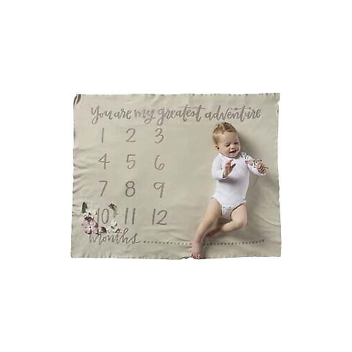 Primitives Milestone Blanket - You Are My Greatest Adventure