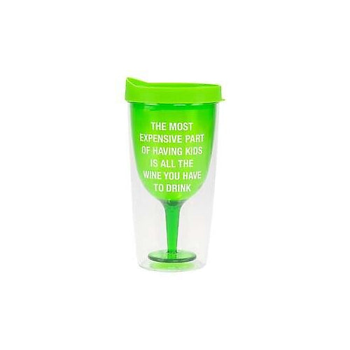 About Face Designs Expensive Wine Tumbler