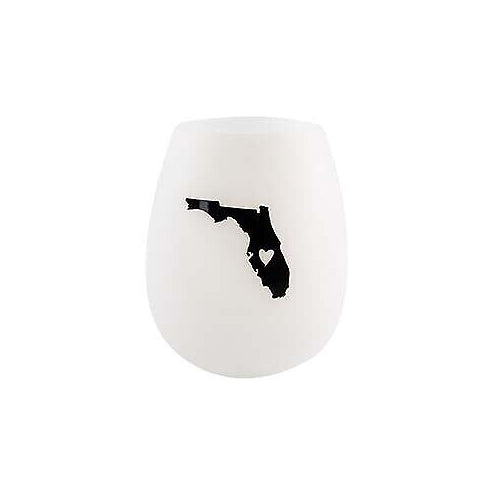 About Face Designs Florida Silicone Wine Glass