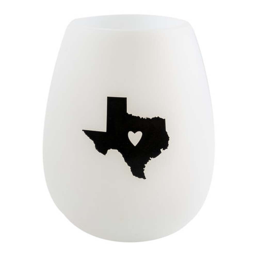About Face Designs Texas Silicone Wine Glass