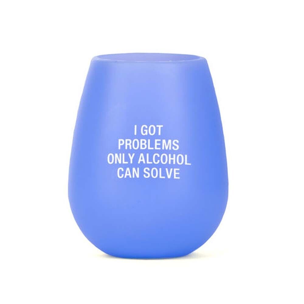 About Face Designs Problems Silicone Wine Glass