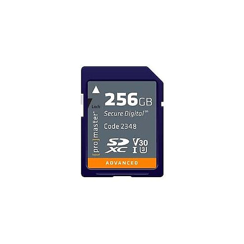 Promaster 256GB SDXC Advanced UHS-I V30 Memory Card