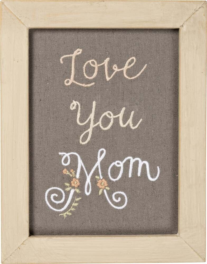 Primitives Stitchery - Love You Mom