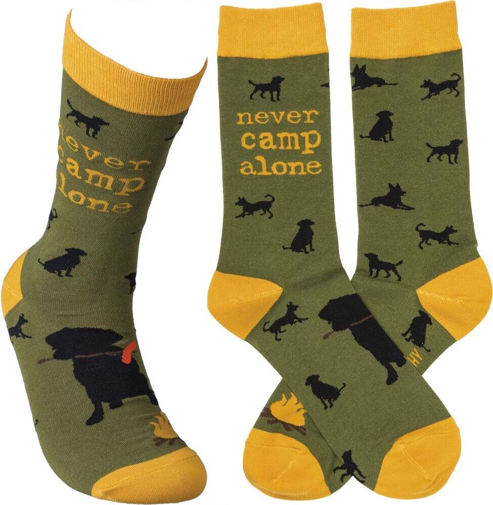 Primitives Socks - Never Camp Alone