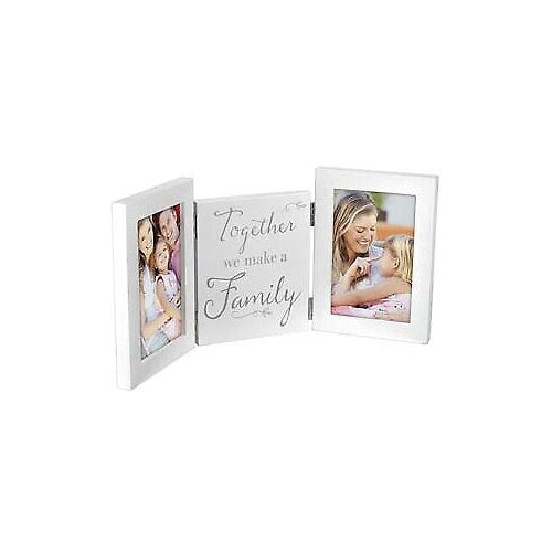 Malden Family Tri-Fold White Frame