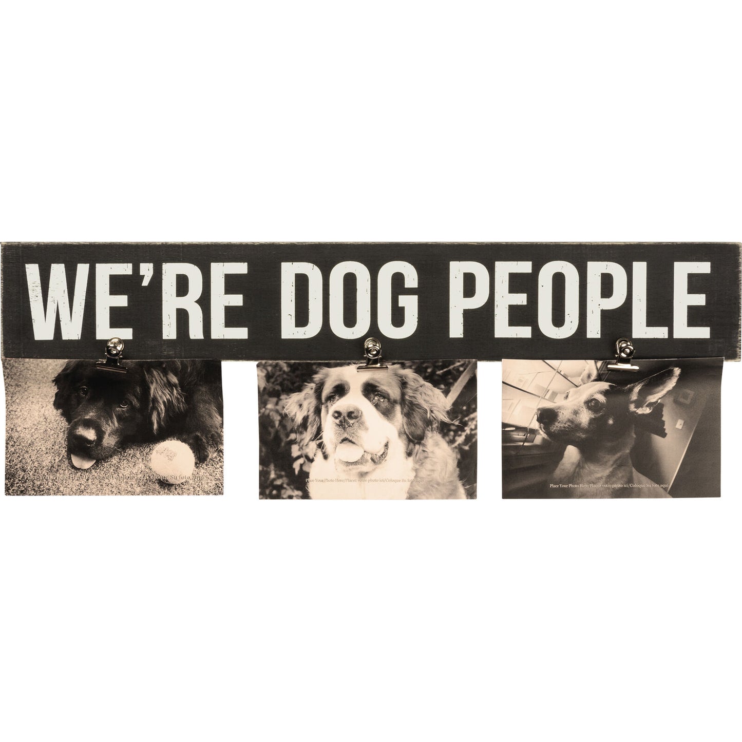 Primitives Photo Clip Bar - We're Dog People