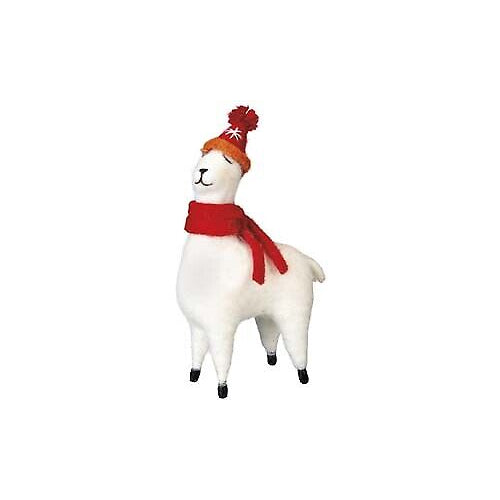 Primitives Critter - Winter Alpaca