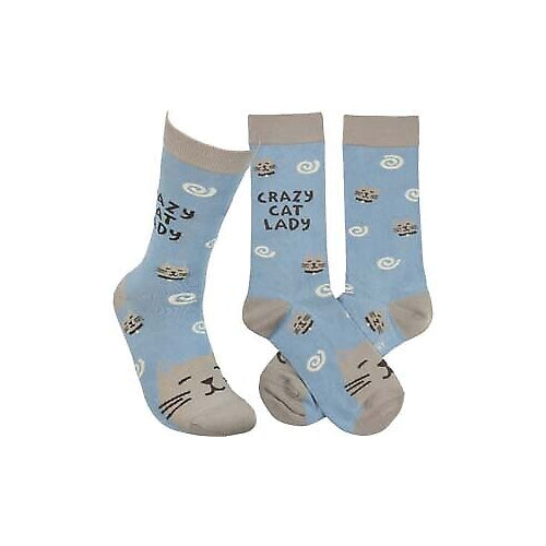 Primitives Socks - Crazy Cat Lady