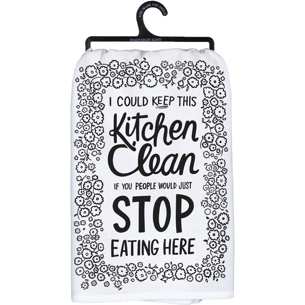 Primitives Dish Towel - Kitchen Clean