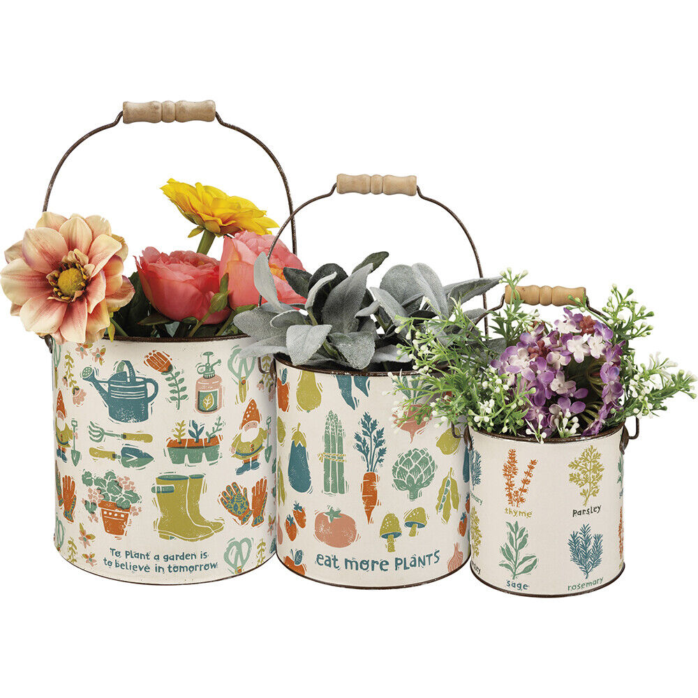 Primitives Bucket Set - Garden