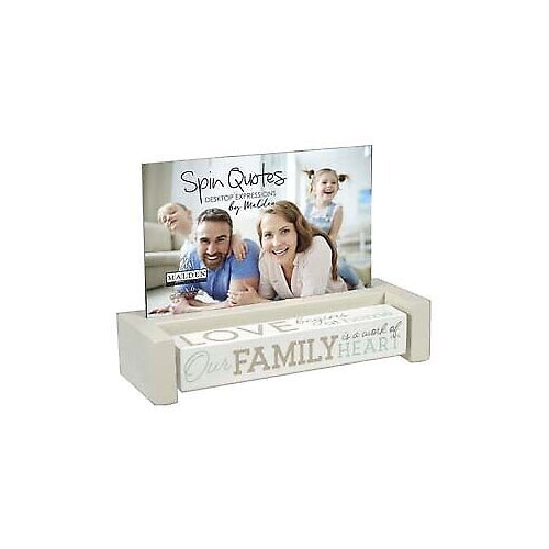 Malden 4x6 Family Spin Quotes Frame