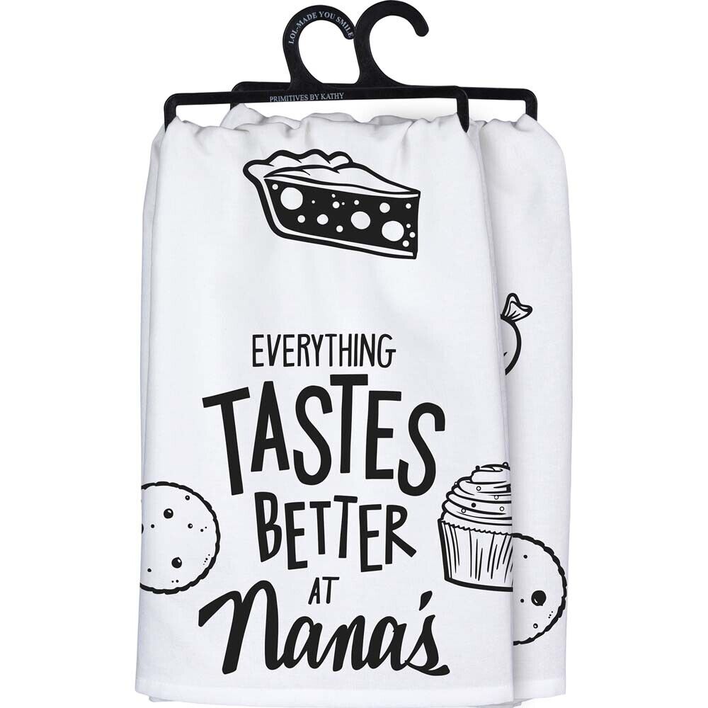 Primitives Kitchen Towel - Everything Tastes Better At Nana's