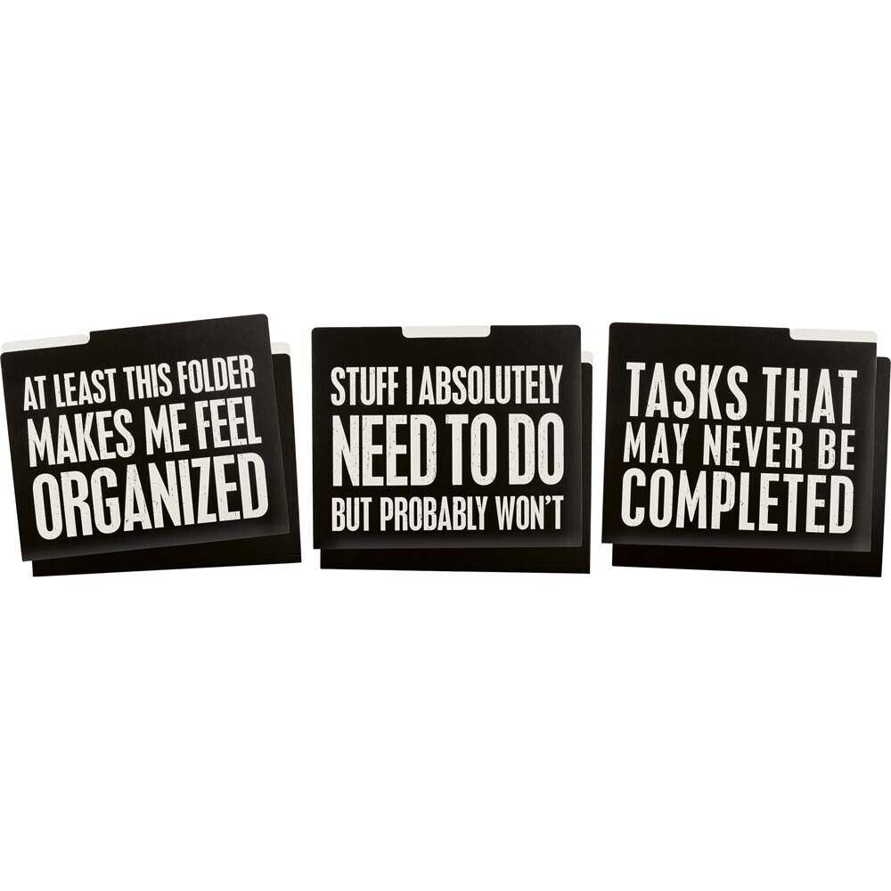 Primitives File Folder Set - Tasks
