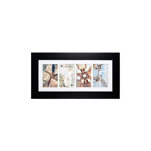 Malden 4-Op. 4x6 Black Manhattan Frame