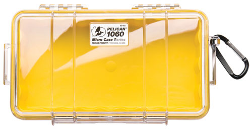 Pelican 1060 Micro Case (Clear Yellow)