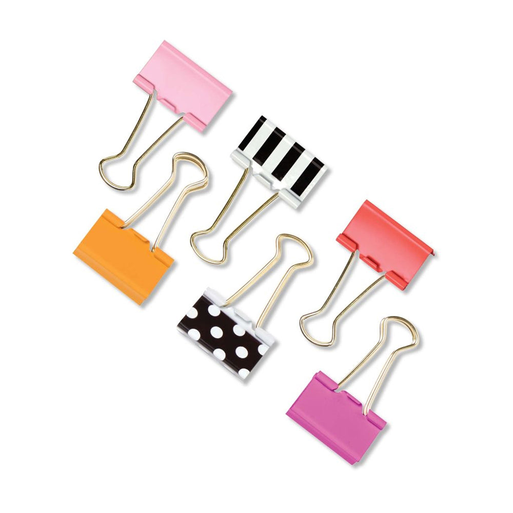 C.R. Gibson Bright Binder Clips