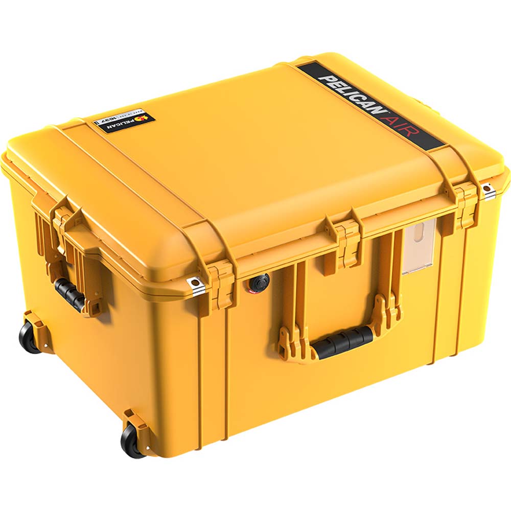 Pelican 1637Air Case with Padded Dividers - Yellow