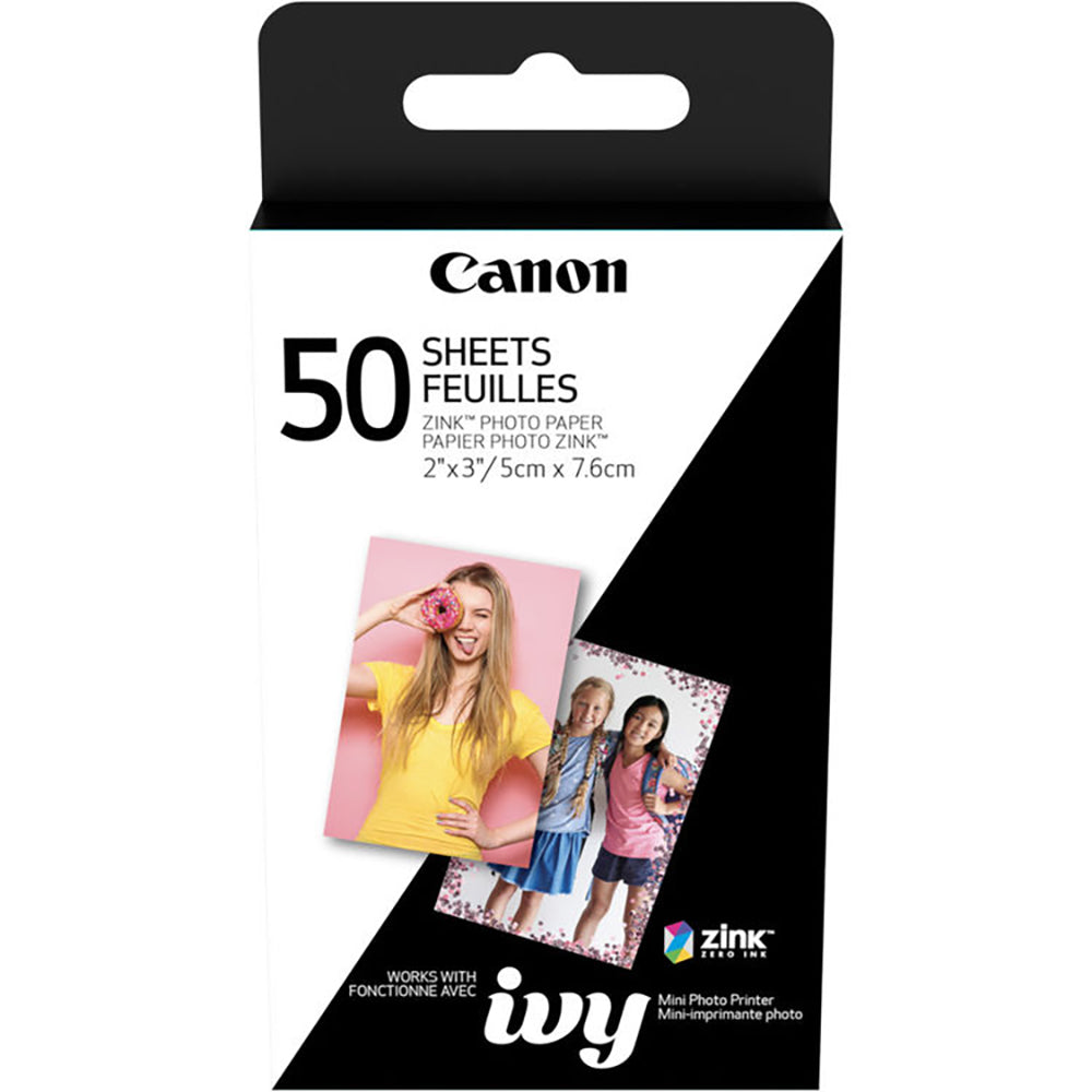 Canon ZINK Photo Paper Pack for PV-123 - 50 Sheets IVY