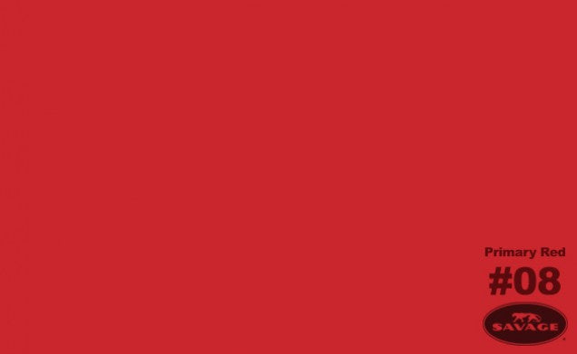 Savage Seamless Background Paper 86" x 12 yd Primary Red