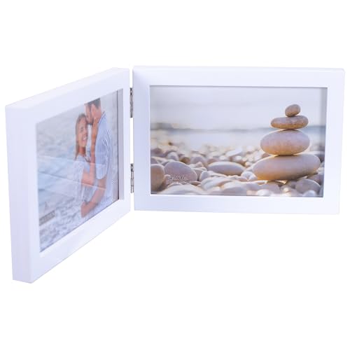Malden 6417-46DH White Concepts Double 4x6 Horizontal Frame