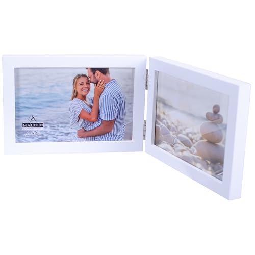 Malden 6417-46DH White Concepts Double 4x6 Horizontal Frame