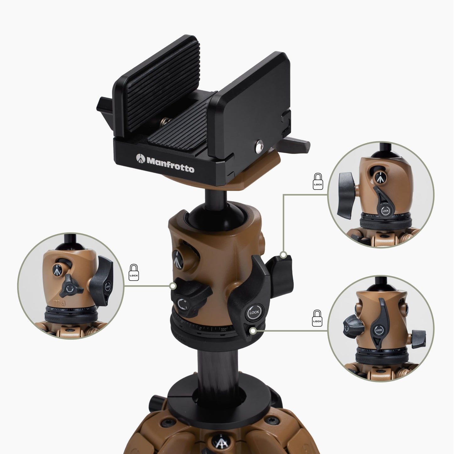 Manfrotto Alpha S.H.O.T. Ball Head Carbon Fiber Tripod Kit