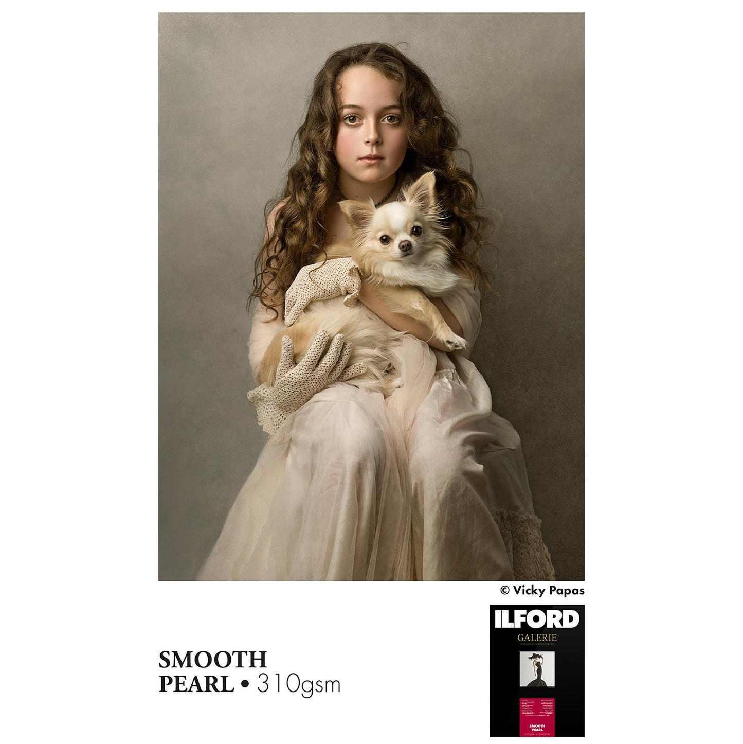 Ilford GALERIE Prestige Smooth Pearl Paper 8.5x11 25 Sheet Box