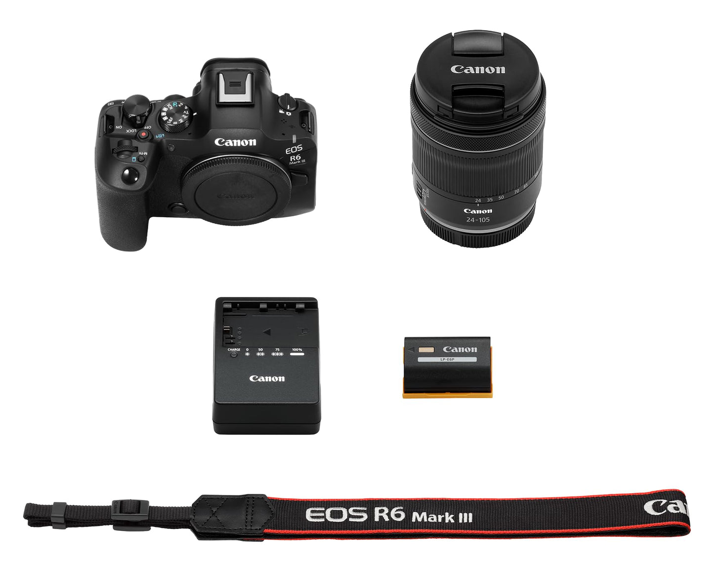 Canon EOS R6 Mark III Mirrorless Digital Camera with 24-105mm f/4-7.1 Lens