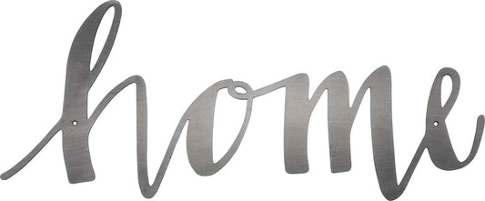 Primitives Home Metal Cutout Sign (Stainless)